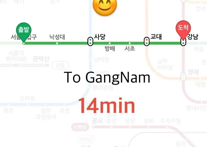 National Station, Subway Line 2, Hongdae, Myeongdong, Gangnam * ソウル特別市